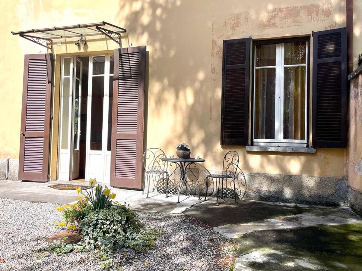 Lake Como Villa Ines Junior Apartment Faggeto Lario Exterior foto